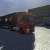 ets2 Mercedes Actros MP4 + ... - prive skin ets2