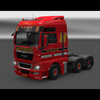 ets2 Man TGX 6x2 van der He... - prive skin ets2