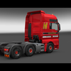 ets2 Man TGX 6x2 van der He... - prive skin ets2