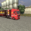 ets2 Man TGX 6x2 + Jumbo Cu... - prive skin ets2