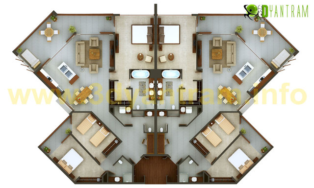 2D Floor plan 3D Floor Plan Design & Interactive 3D Floor Plan