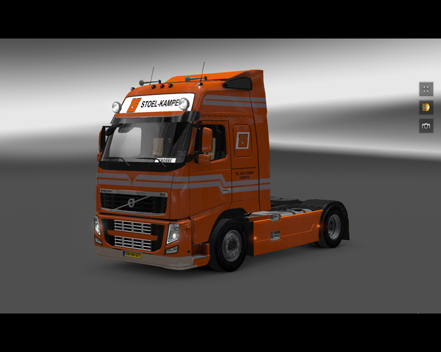 ets2 Volvo FH Classic 4x2 Stoel Kampen  prive skin ets2