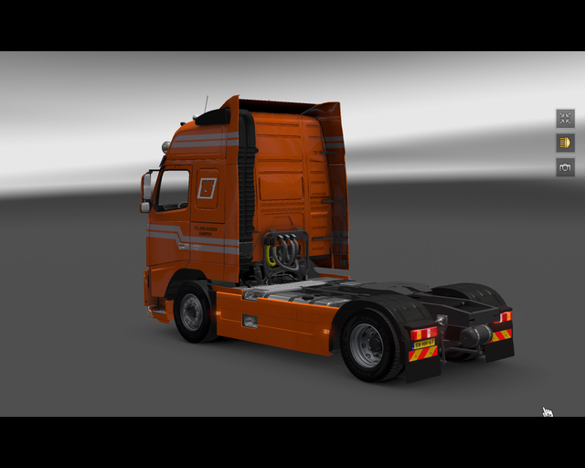 ets2 Volvo FH Classic 4x2 Stoel Kampen 3 prive skin ets2