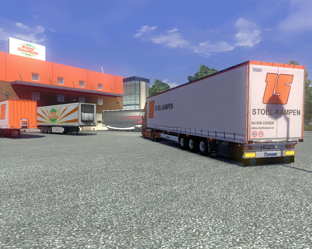 ets2 Volvo FH Classic 4x2 + Krone Profiliner Stoel prive skin ets2