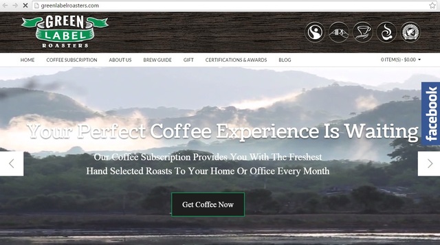 Green Label Roasters Coffee Subscription