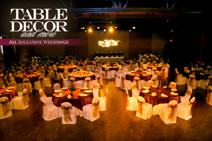 all inclusive wedding packages charlotte nc Table Décor and More