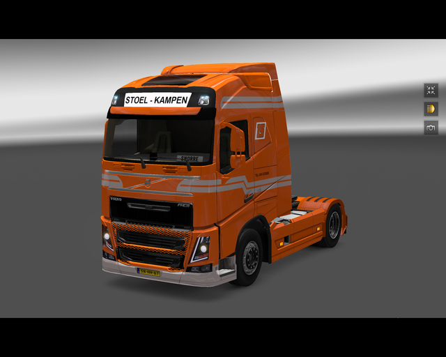 ets2 Volvo FH16 2013 4x2 Stoel Kampen  prive skin ets2