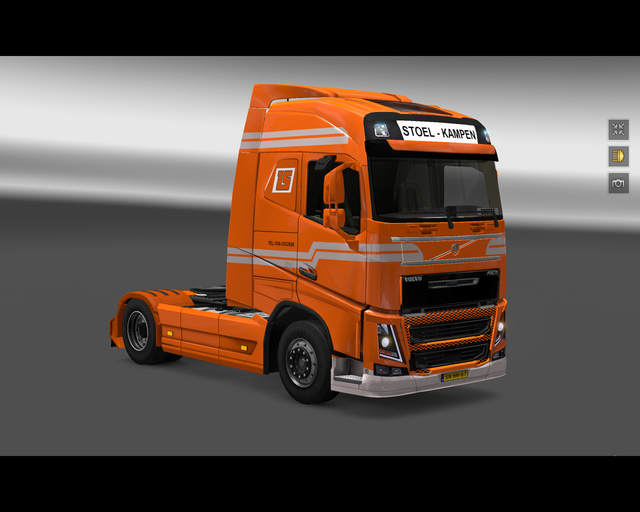 ets2 Volvo FH16 2013 4x2 Stoel Kampen 1 prive skin ets2