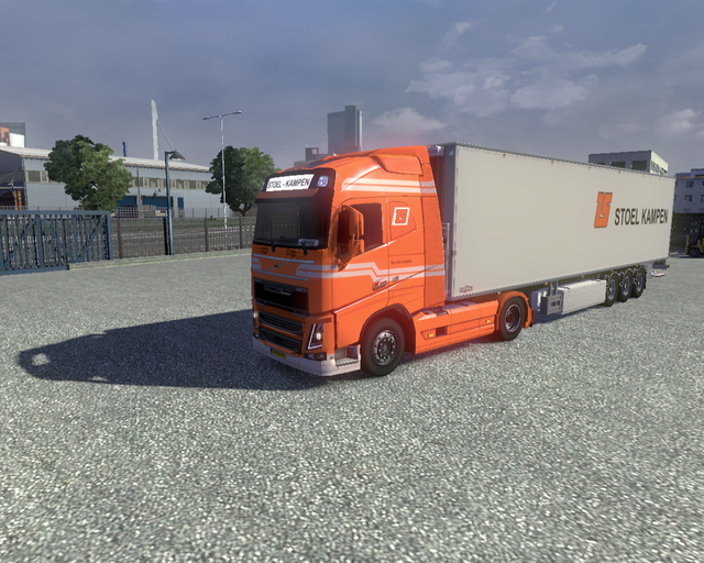 ets2 Volvo FH16 2013 4x2 + cherau Coolliner (laadk prive skin ets2