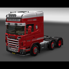 ets2 Scania R2009 6x2 J.P - prive skin ets2