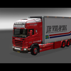 ets2 Scania R2008 6x4 BDF +... - prive skin ets2