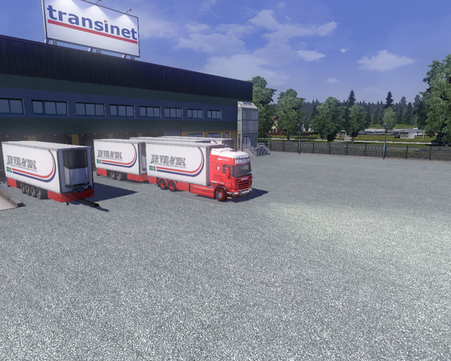 ets2 Scania R2008 6x4 BDF + Tandem J.P prive skin ets2