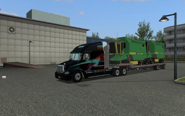 gts Freightliner-Columbia-kv(haulin)goba6372 4 USA Trucks  voor GTS