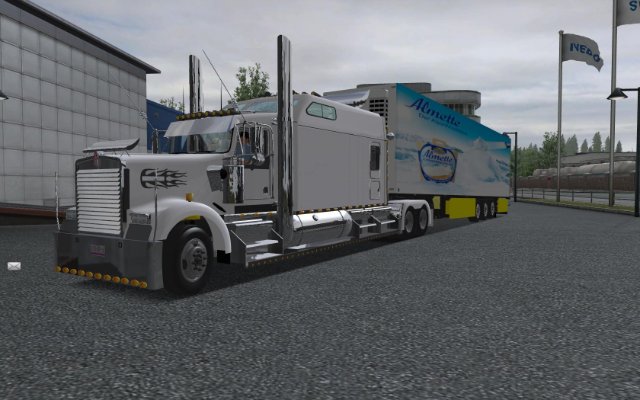 gts Kenworth w900 long-frame-v2-by cerritos USA Trucks  voor GTS