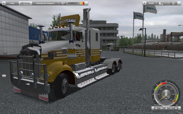 gts Kenworth SAR Midrise  ALH  by Armalyte-kv(haul USA Trucks  voor GTS