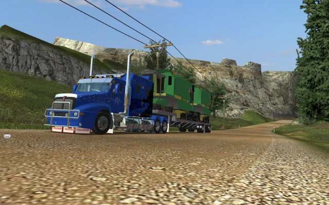 gts Kenworth T2000 Long FrameN-kv(haulin)goba6372  USA Trucks  voor GTS