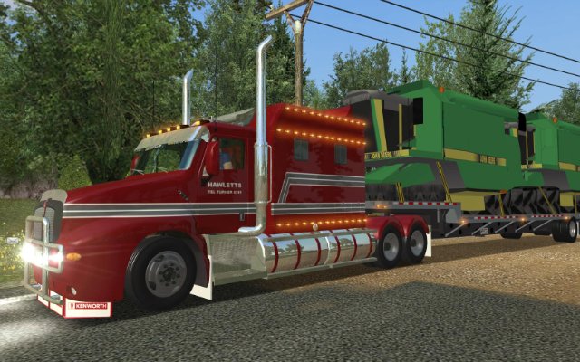 gts Kenworth T2000 Long FrameN-kv(haulin)goba6372  USA Trucks  voor GTS