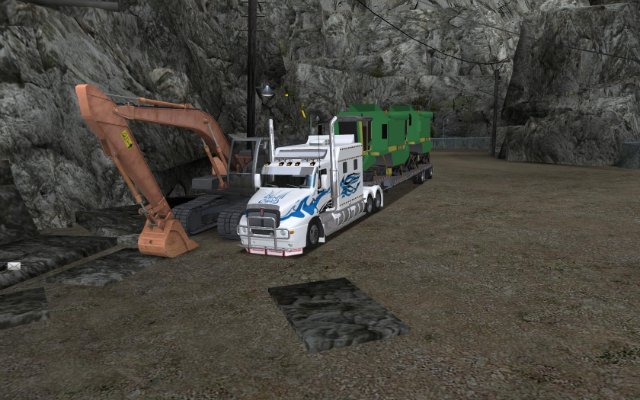 gts Kenworth T2000 Long FrameN-kv(haulin)goba6372  USA Trucks  voor GTS