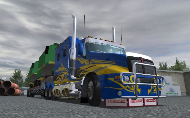 gts Kenworth T2000 Long FrameN-kv(haulin)goba6372  USA Trucks  voor GTS