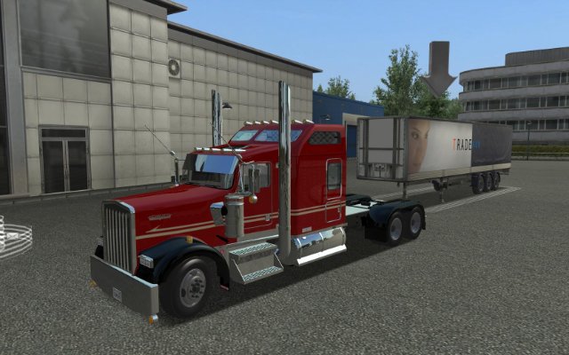 gts Kenworth w900Custom-kv(haulin)goba6372-1.2 3 USA Trucks  voor GTS