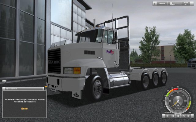 gts truck z m613dc-kv(haulin)goba6372-1.2 4 Mack USA Trucks for GTS