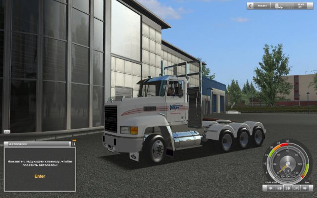 gts truck z m613dc-kv(haulin)goba6372-1.2 Mack USA Trucks for GTS