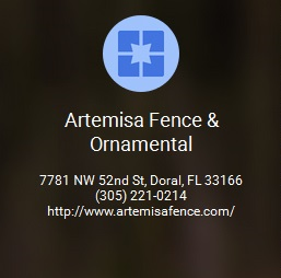 Artemisa Fence & Ornamental small Artemisa Fence