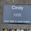 Cindy's grafje is klaar 11-... - R.I.P. Mirza Nicky Lizzy Whitney Cindy