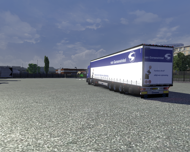 ets2 Mercedes Actros MP3 4x2 + Krone Profiliner va prive skin ets2