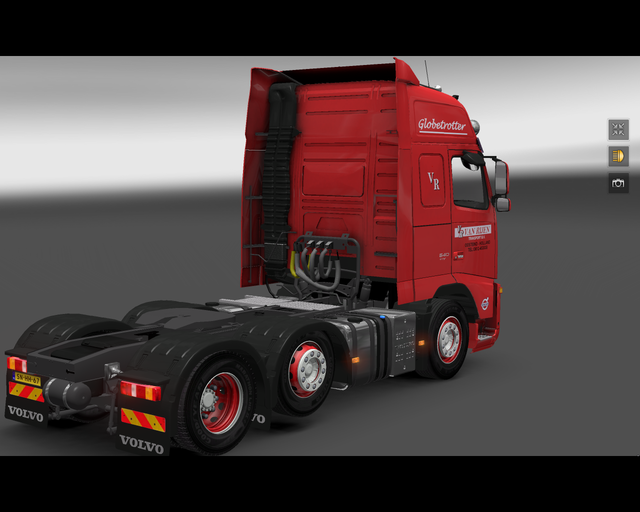 ets2 Volvo FH Classic 6x2 van Rijen Oosteind 2 prive skin ets2