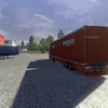 ets2 Daf XF105 6x4 BDF + ta... - prive skin ets2