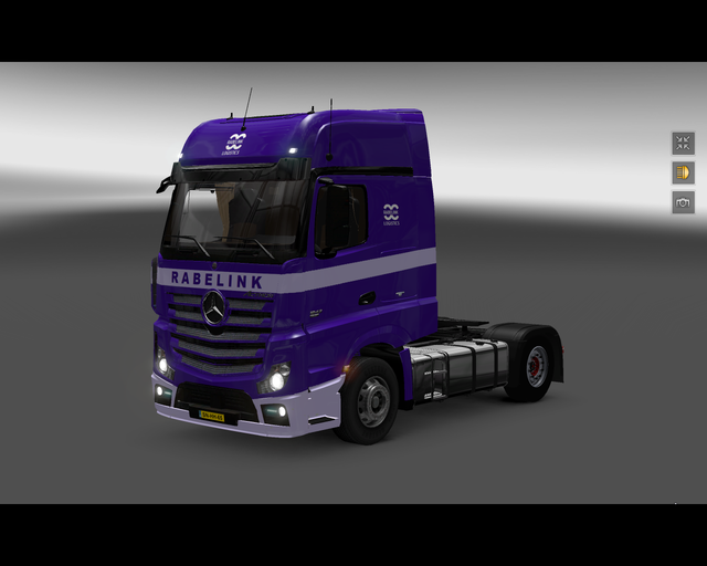 ets2 Mercedes Actros MP4 4x2 Rabelink Logistics  prive skin ets2