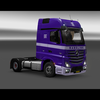 ets2 Mercedes Actros MP4 4x... - prive skin ets2