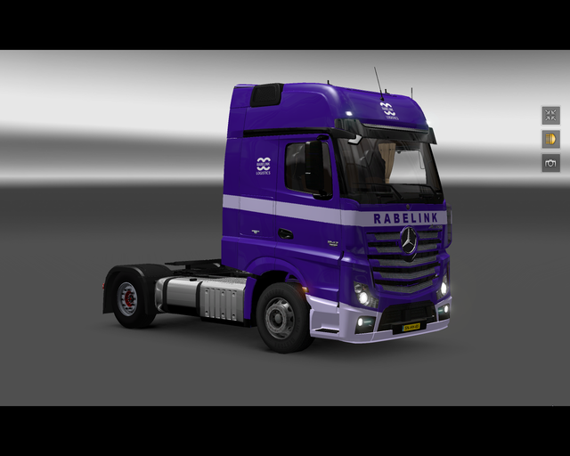 ets2 Mercedes Actros MP4 4x2 Rabelink Logistics 1 prive skin ets2