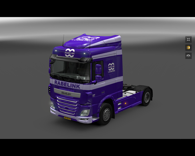 ets2 Daf XF 105 510 euro6 4x2 Rabelink Logistics  prive skin ets2