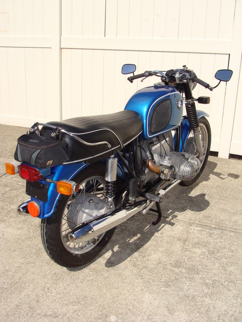 2973281 '70 R75-5, Blue. 014 SOLD.....2973281 '70 R75/5 SWB, Blue. 87,500 Mi. Starts easily. Runs GREAT! Very strong.