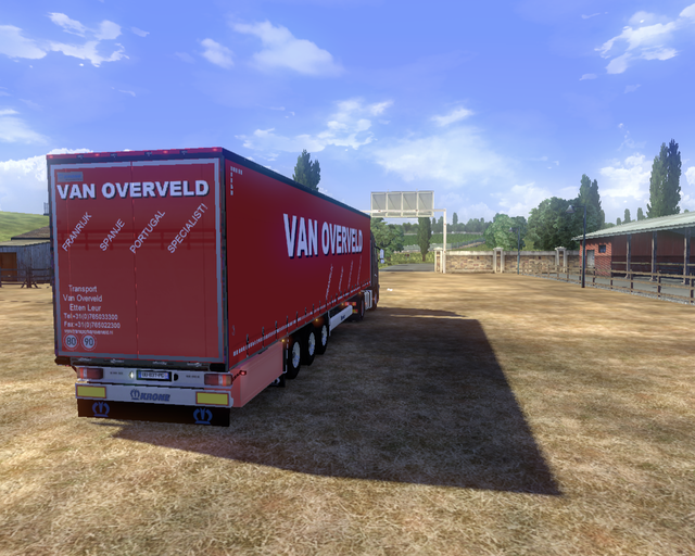 ets2 Volvo Fh classic 4x2 + krone profiliner van O prive skin ets2