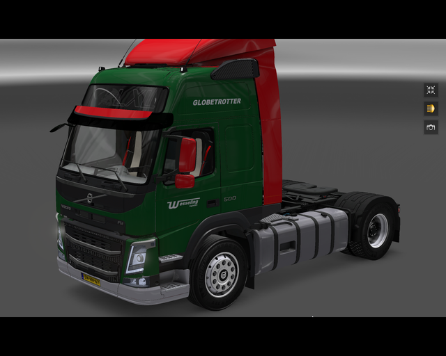 ets2 Volvo FM 4x2 Wesseling transport prive skin ets2