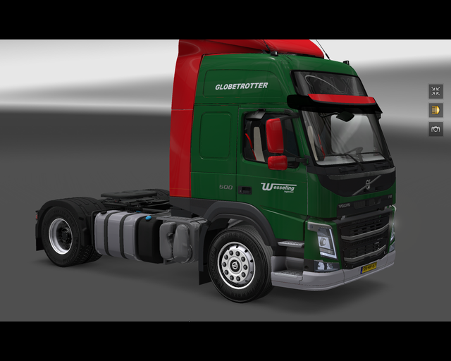 ets2 Volvo FM 4x2 Wesseling transport 1 prive skin ets2