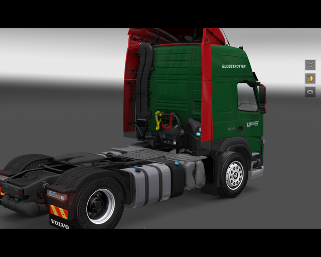 ets2 Volvo FM 4x2 Wesseling transport 2 prive skin ets2