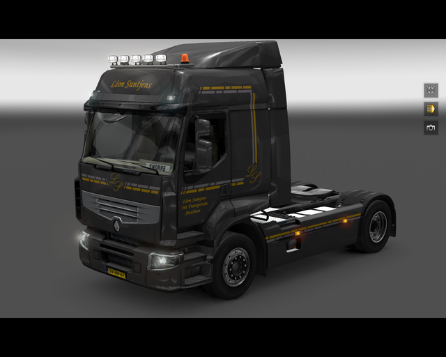 ets2 Renault Premium DXI LÃ©on Suntjens Swalmen prive skin ets2