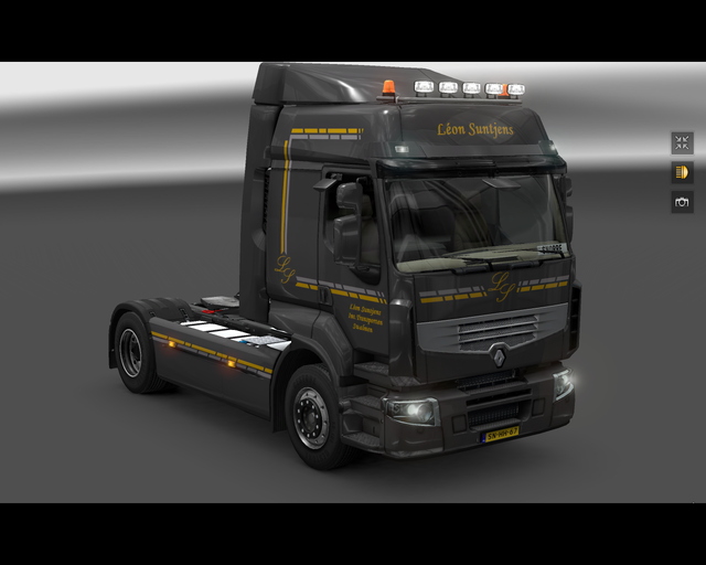 ets2 Renault Premium DXI LÃ©on Suntjens Swalmen 1 prive skin ets2