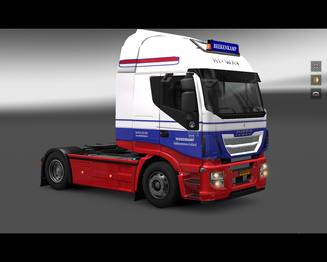 ets2 Iveco Hi-Way Beekenkamp Hellevoetsluis 1 prive skin ets2