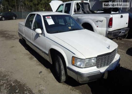1994 CADILLAC FLEETWOOD | Salvage Cars For Sale Auto Auction Online For Public