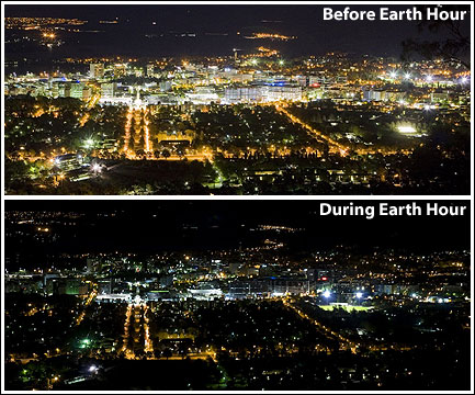 canberra earth hour - 
