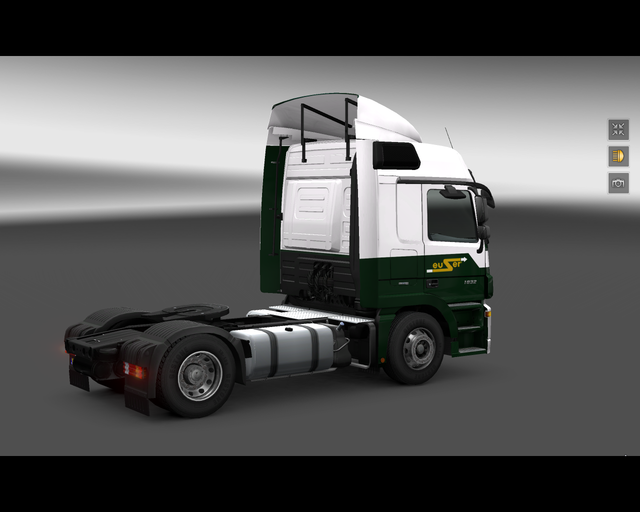 ets2 Mercedes Actros 1832 mp3 4x2 Euser Transport  prive skin ets2