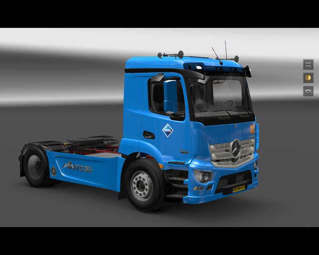 ets2 Antos 540 4x2 + Aral transport 1 prive skin ets2