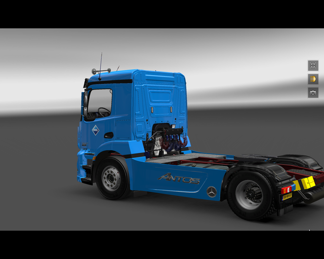 ets2 Antos 540 4x2 + Aral transport 3 prive skin ets2