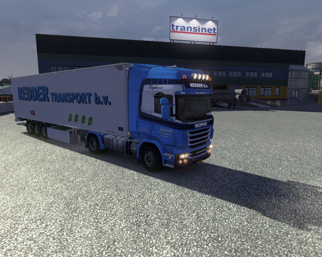 ets2 Scania R730 4x2 + Heiwo Cooltrailer Redder Tr prive skin ets2