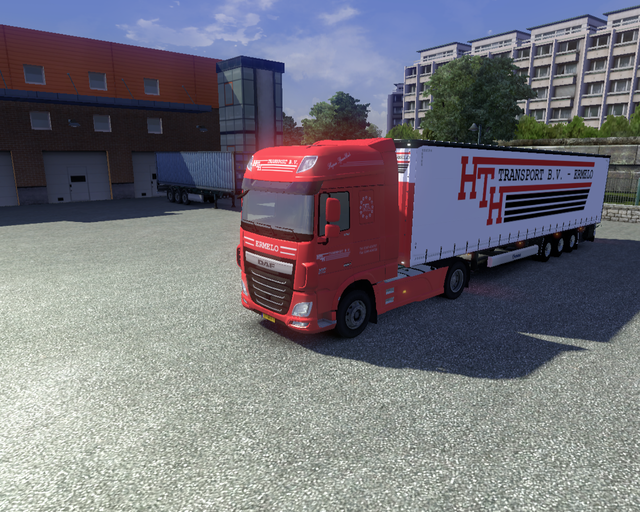 ets2 Daf Xf105 euro6 + Krone Profiliner 4x2 HTH Tr prive skin ets2